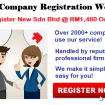 No.1 Company Registration in Malaysia @ RM1,460 only