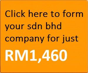 Click here to form your sdn bhd company for just RM1,460!