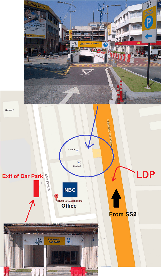 New Basement Carpark in Front of NBC Office